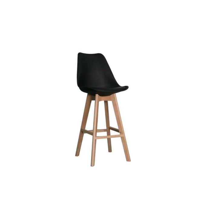 Taburete Scandi DKD Home Decor Negro 50.5 x 109 x 57.5 cm