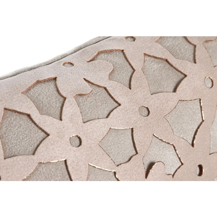 Cojin Chic DKD Home Decor Rosa 45 x 45 cm (2 Unidades) 2 Cojin Chic DKD Home Decor Rosa 45 x 45 cm (2 Unidades) 2