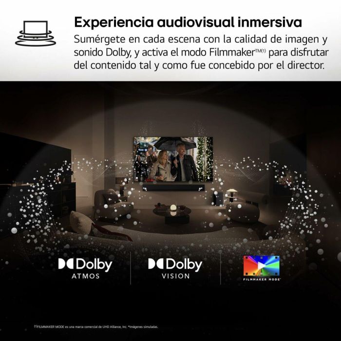 Smart TV LG OLED42C45LA.AEU 4K Ultra HD 42" HDR OLED 120 Hz 24