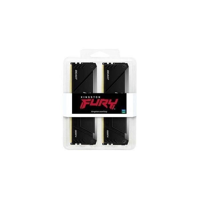 Kingston Technology FURY Beast RGB módulo de memoria 32 GB 2 x 16 GB DDR4 3200 MHz 2