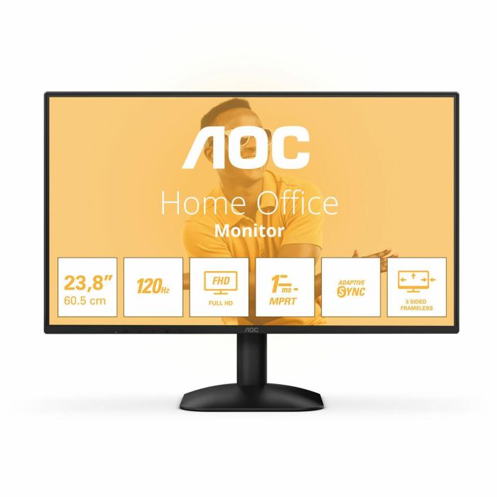 AOC 24B31H Monitor IPS Full HD 23.8" (60.5cm) 1920x1080, 120Hz, HDMI, D-Sub, Negro