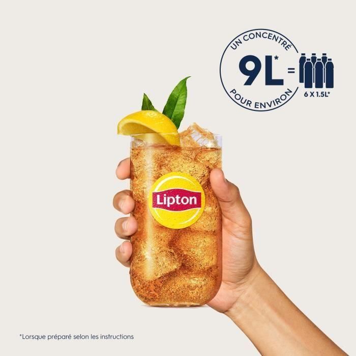 Set de 6 concentrados de té helado Lipton sabor melocotón sin azúcar SODASTREAM - 440ml 4 Set de 6 concentrados de té helado Lipton sabor melocotón sin azúcar SODASTREAM - 440ml 4