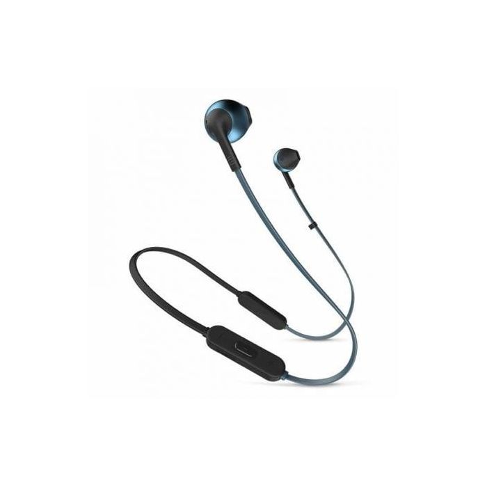 Auriculares Inalámbricos Intrauditivos JBL Tune 205BT/ Con Micrófono/ Bluetooth/ Azul