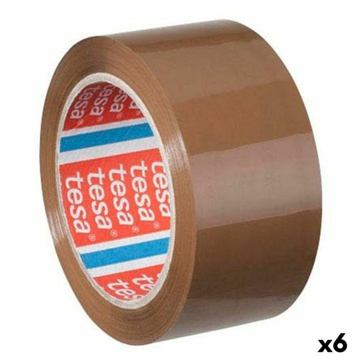 Cinta Adhesiva TESA Habana 50 mm x 66 m (6 Unidades)