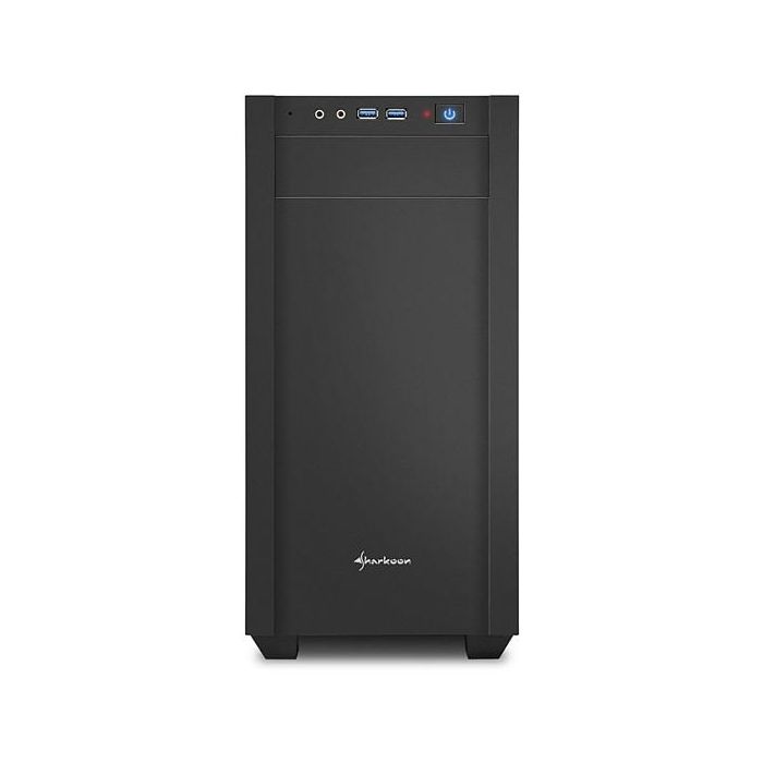 SHARKOON S1000 Caja de PC Compacta Torre Negro