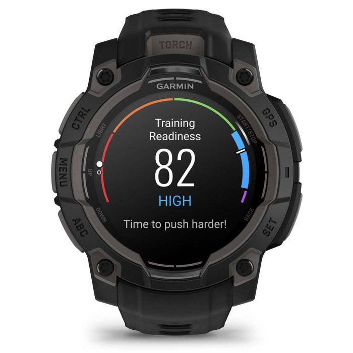 Garmin Instinct 3 AMOLED 45mm Negro Reloj Inteligente Deportivo GPS con Pantalla Táctil y Monitor de Frecuencia Cardíaca 3