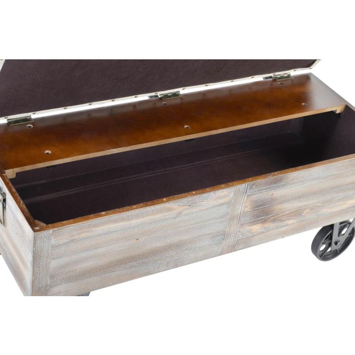 DKD Home Decor Descalzadora Loft Marron Beige 51 x 77 x 100 cm 5