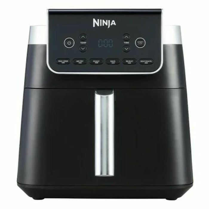Ninja AF180EU Freidora de Aire 6 en 1 Max 6.2L con Funciones Max Crisp, Asar, Hornear, Deshidratar y Recalentar
