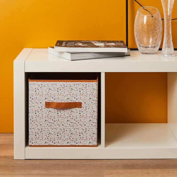 Home Deco Kids Cesta Orden Ocre Kidsroom 30x30 cm 5