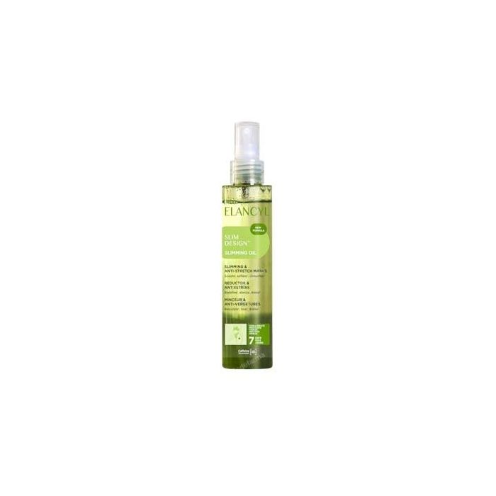 Elancyl Slim Design Aceite Anticelulítico Corporal Bifásico Antiestrías y Reafirmante con Cafeína y Camelina para Mujer 150 ml
