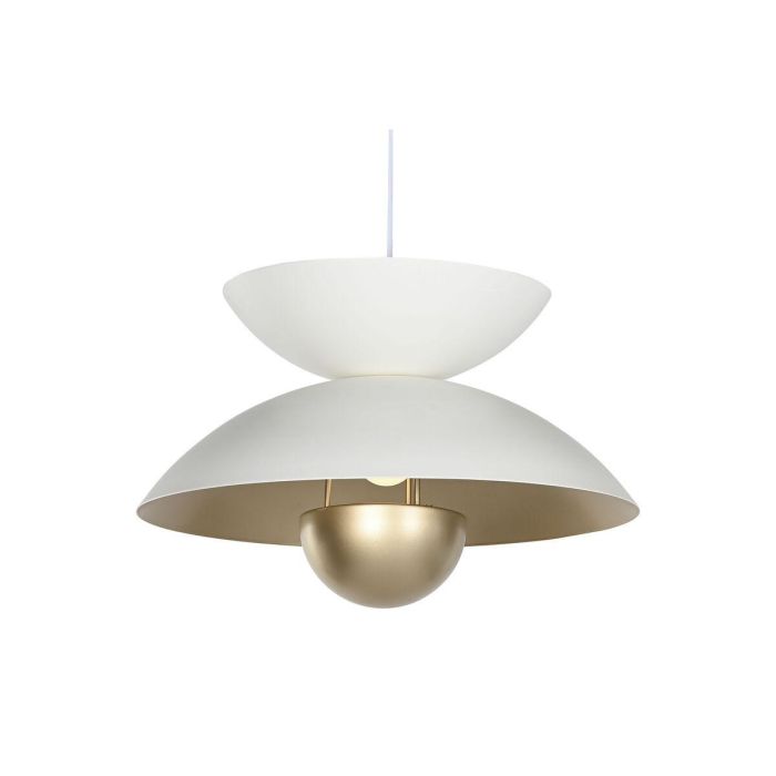 Lampara Techo Urban DKD Home Decor Blanco Dorado 36 x 22 x 36 cm 4 Lampara Techo Urban DKD Home Decor Blanco Dorado 36 x 22 x 36 cm 4