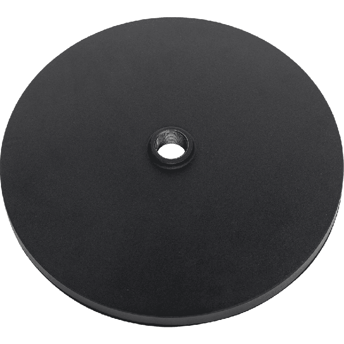 SBG Soporte de Micrófono Recto de Suelo con Base Redonda 30cm | Altura Ajustable 889-1625mm | Acero Negro 5