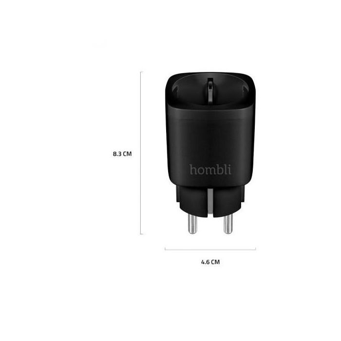 Hombli smarte Steckdose EU. schwarz 5 Hombli smarte Steckdose EU. schwarz 5