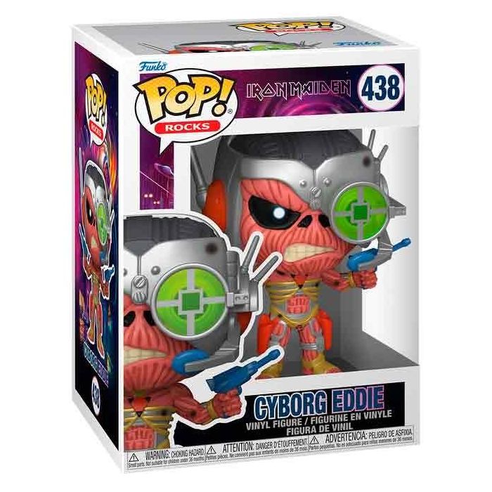 Figura POP Iron Maiden Cyborg Eddie 1