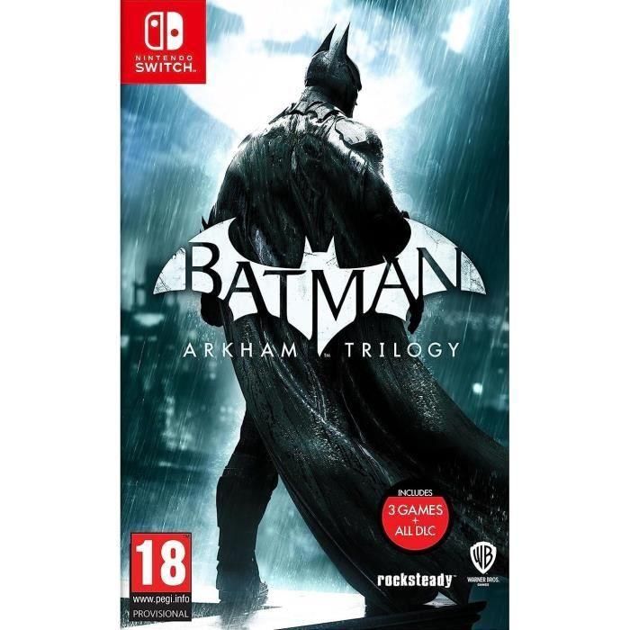 Trilogía de Batman Arkham - Juego de Nintendo Switch Trilogía de Batman Arkham - Juego de Nintendo Switch