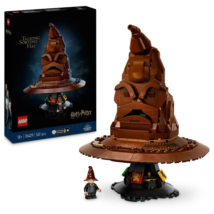 LEGO Harry Potter Sombrero Seleccionador Parlante 76429 Juego Construcción 561 Piezas 13