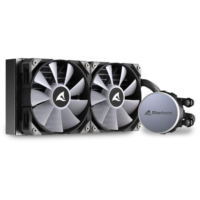 Sharkoon S70 RGB Refrigeración Líquida AIO para CPU 240mm Negro con Ventiladores PWM RGB Direccionable y Placa de Cobre 7 Sharkoon S70 RGB Refrigeración Líquida AIO para CPU 240mm Negro con Ventiladores PWM RGB Direccionable y Placa de Cobre 7