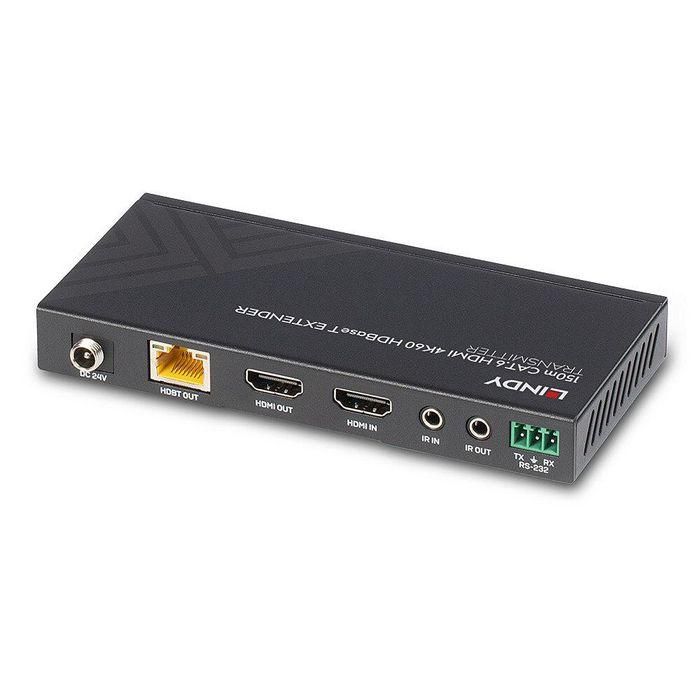 Lindy 150m Cat.6 HDMI 4K60, IR and RS-232 HDBaseT Extender 1 Lindy 150m Cat.6 HDMI 4K60, IR and RS-232 HDBaseT Extender 1