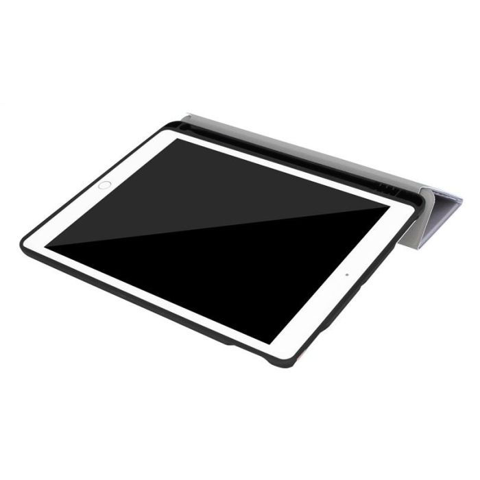Elbe FU-004 Funda para iPad 10.2' 2020 Plateada - Compatible con Apple Pencil, Resistente a Rayaduras 4