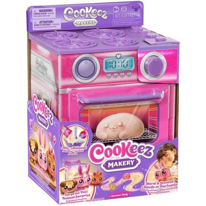 Cookeez Makery MOO1707954272386 Horno Interactivo Pink Pastry Factory, Crea Peluches Perfumados y Accesorios 3 Cookeez Makery MOO1707954272386 Horno Interactivo Pink Pastry Factory, Crea Peluches Perfumados y Accesorios 3
