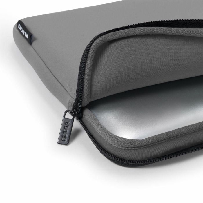 Dicota Skin Base 30.5cm-31.8cm (12-12.5") Funda para Portátil de Neopreno, Resistente a Rayones, Gris 5