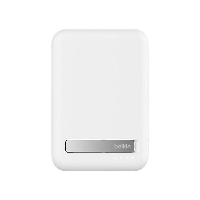 Belkin BPD008BTWH Powerbank Magnética 10000 mAh Qi2 Carga Rápida Inalámbrica Blanca para iPhone 4 Belkin BPD008BTWH Powerbank Magnética 10000 mAh Qi2 Carga Rápida Inalámbrica Blanca para iPhone 4