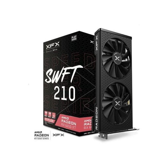 XFX Tarjeta Gráfica Speedster SWFT210 RX 6650 XT 8GB GDDR6 RX-665X8DFDY 5