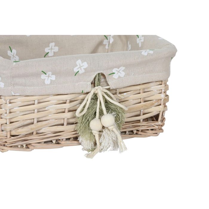 Cesta Ropa Basicos DKD Home Decor Natural Verde 38 x 22 x 48 cm Set de 5 (2 Unidades) 2 Cesta Ropa Basicos DKD Home Decor Natural Verde 38 x 22 x 48 cm Set de 5 (2 Unidades) 2