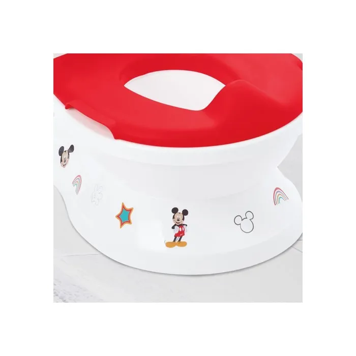 Bright Starts DISNEY BABY - MICKEY - Mini inodoro con reductor de asiento, 2 en 1, MySize, orinal extraíble BRI17552 5