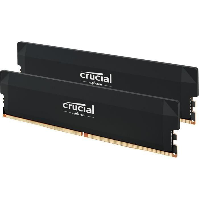 Memoria RAM CRUCIAL DDR5 PRO - Edición Overclocking - Kit 64 GB (2 x 32 GB) - 6400 MT/s - CL40 - UDIMM 1 Memoria RAM CRUCIAL DDR5 PRO - Edición Overclocking - Kit 64 GB (2 x 32 GB) - 6400 MT/s - CL40 - UDIMM 1