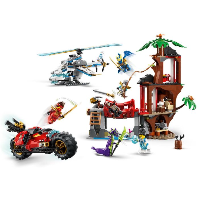 Lego Ninjago Batalla Vehículos Ninja En Casa Árbol 71857 3