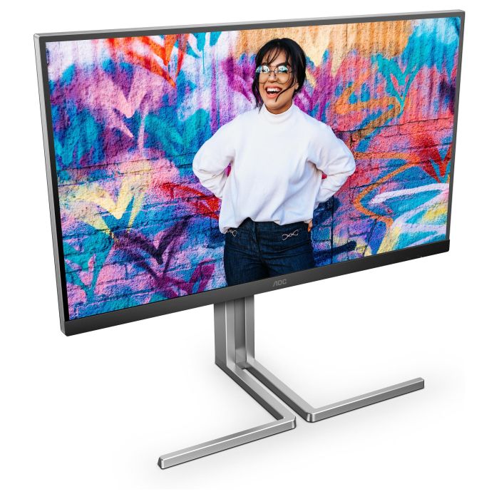 AOC Q27U3CV Monitor 27" Quad HD IPS con USB-C, HDMI y DisplayPort - Negro AOC Q27U3CV Monitor 27" Quad HD IPS con USB-C, HDMI y DisplayPort - Negro