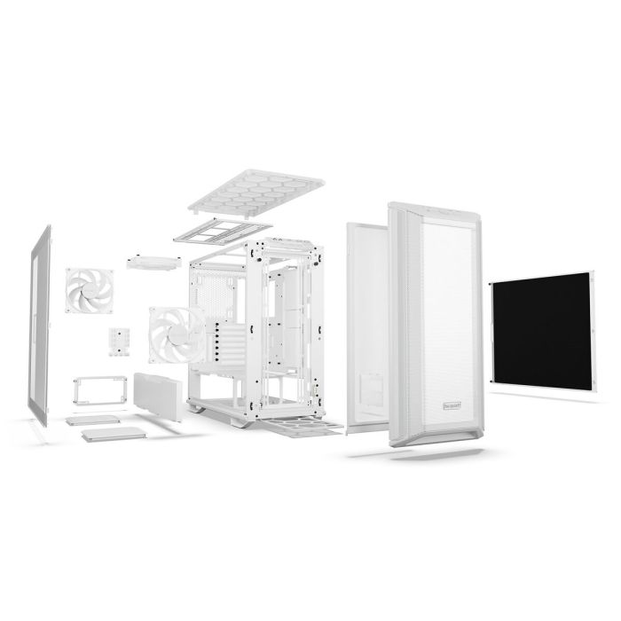 Caja Semitorre ATX Be Quiet! 701 Azul Blanco Rojo Verde 4