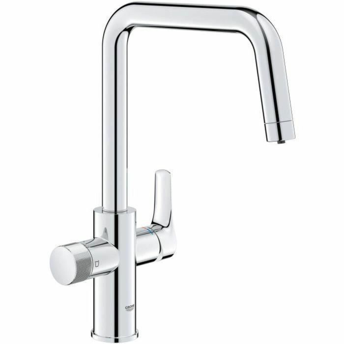 Grohe 30595000 Grifo de cocina con filtro - Cromo - Caño alto en U - Filtración de agua - Rotación 150°
