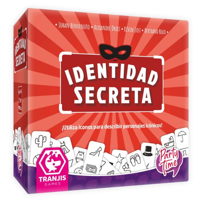 Tranjis Games Sl Juego Mesa Identidad Secreta Mini Compatible Juego Original