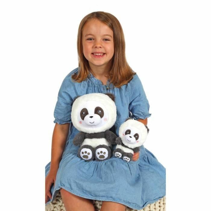 Gipsy Toys GIP3268060718199 Peluche Panda Hoody Pets - 24 cm 1