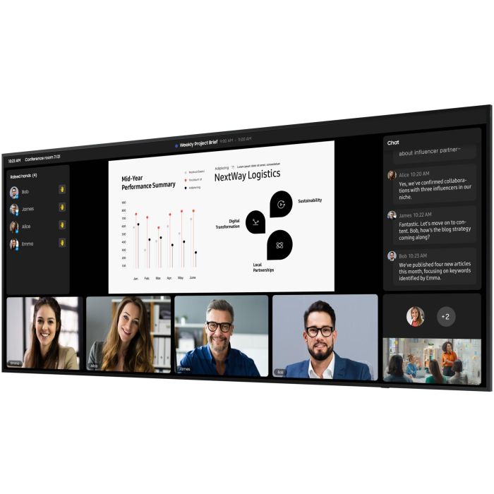 Monitor Videowall Samsung LH105QPD5BGXEN 5K Ultra HD 105" 3