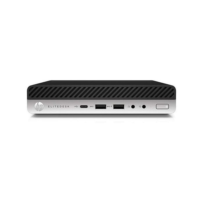 HP EliteDesk 800 G4 Mini PC Reacondicionado - Intel Core i5-8th Gen, 8GB RAM, 256GB NVMe, Windows 11 Pro