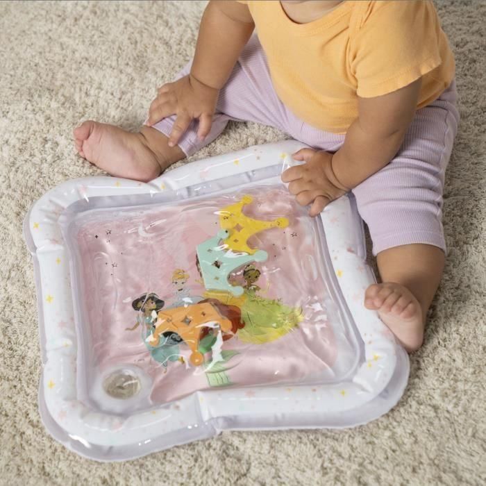 Colchoneta de agua para bebé - DISNEY BABY - PRINCESAS - Juego sensorial y educativo - Hinchable - Desde el nacimiento - Fácil de limpiar 4 Colchoneta de agua para bebé - DISNEY BABY - PRINCESAS - Juego sensorial y educativo - Hinchable - Desde el nacimiento - Fácil de limpiar 4