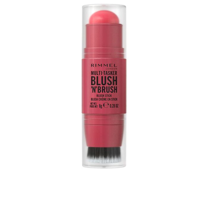 Rimmel London Multi-Tasker Blush 'N' Brush Stick Rubor y Brocha en 1 - #150 Cherry On Point - 8 gr 0 Rimmel London Multi-Tasker Blush 'N' Brush Stick Rubor y Brocha en 1 - #150 Cherry On Point - 8 gr 0