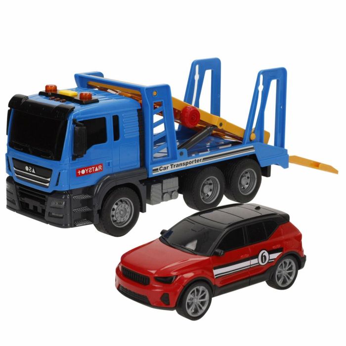 Camión Portavehículos Speed & Go 26 x 13 x 9 cm (6 Unidades) 6 Camión Portavehículos Speed & Go 26 x 13 x 9 cm (6 Unidades) 6