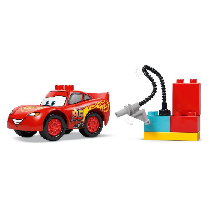 LEGO 10456 DUPLO Disney Pixar Cars Rayo McQueen Taller de Doc Set de Construcción y Juego Creativo para Niños +2 Años 3