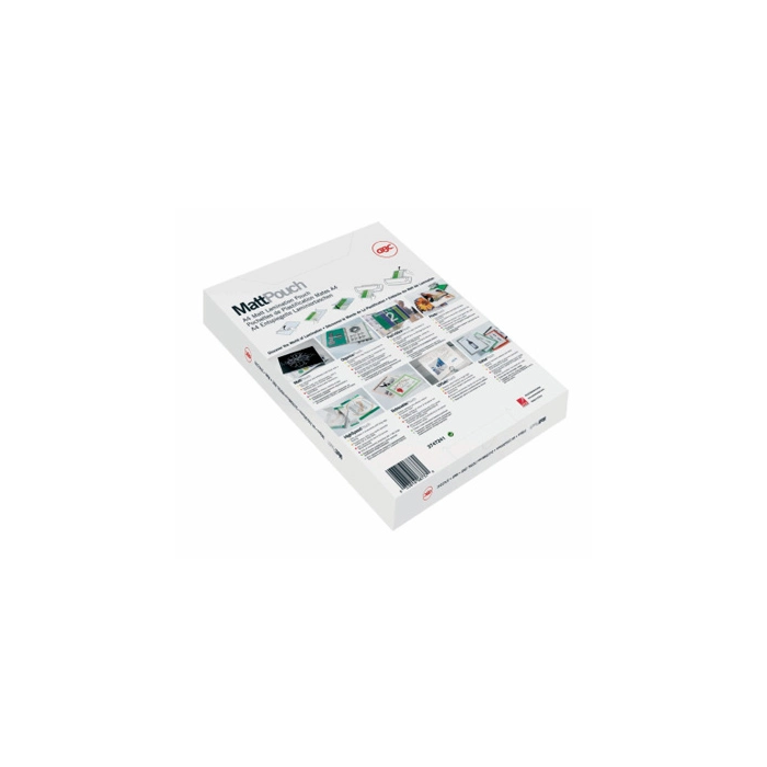 Funda Plastificar Gbc 216X303 (A4) 125Μ Mate Paquete De 100 6