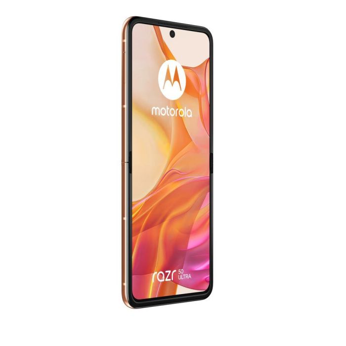 Motorola razr 50 ultra Teléfono Móvil Plegable Android 14 6.9" pOLED + 4.0" Ext. 12GB RAM 512GB 50MP Cámara 5G Durazno IPX8 6 Motorola razr 50 ultra Teléfono Móvil Plegable Android 14 6.9" pOLED + 4.0" Ext. 12GB RAM 512GB 50MP Cámara 5G Durazno IPX8 6