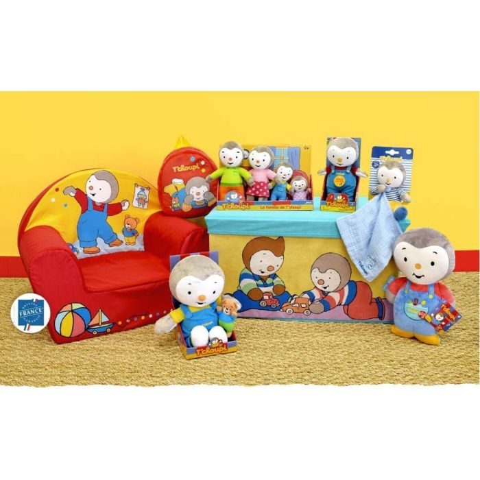 Fun House FUN3524550064833 Vajilla T'CHOUPI con 2 platos hondos Ø 16 cm, caja de aperitivos, botella con pajita y peluche de 18 cm 3 Fun House FUN3524550064833 Vajilla T'CHOUPI con 2 platos hondos Ø 16 cm, caja de aperitivos, botella con pajita y peluche de 18 cm 3