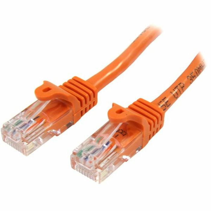 Cable de Red Rígido UTP Categoría 6 Startech 45PAT5MOR 5 m Cable de Red Rígido UTP Categoría 6 Startech 45PAT5MOR 5 m