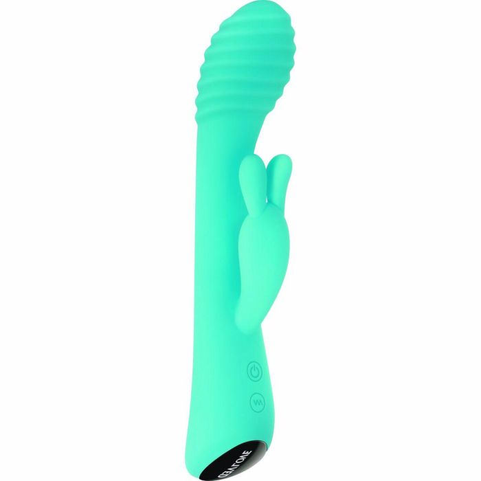 Vibrador Punto G Evolved Bunny Azul 2 Vibrador Punto G Evolved Bunny Azul 2