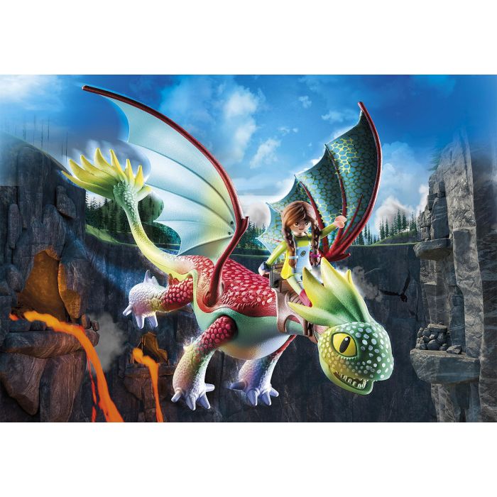 Playmobil Dragones: Nine Realms Feathers & Alex