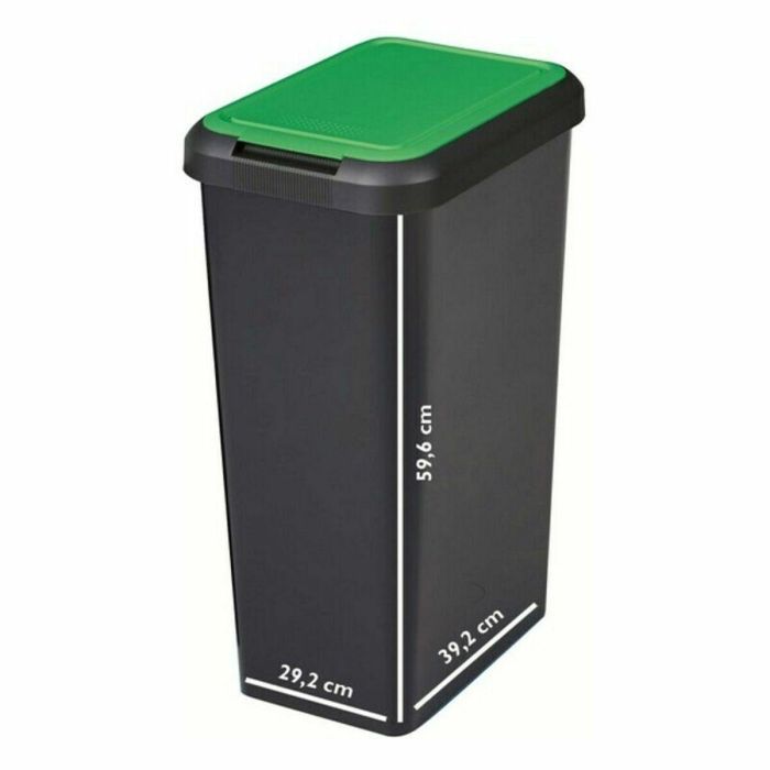 Cubo de Basura para Reciclaje Tontarelli IN7309 (29,2 x 39,2 x 59,6 cm) 3 Cubo de Basura para Reciclaje Tontarelli IN7309 (29,2 x 39,2 x 59,6 cm) 3