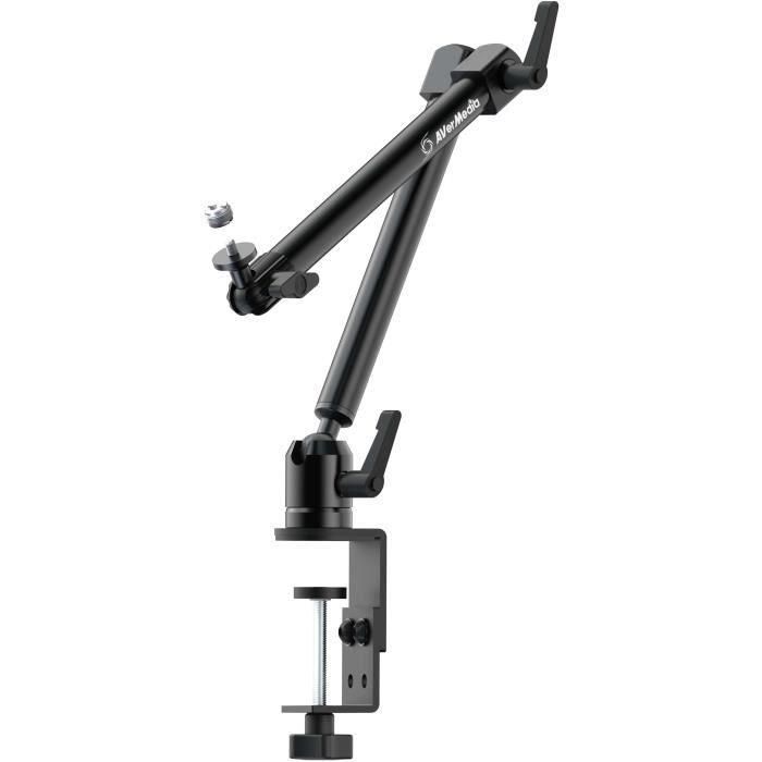 Brazo para micrófono - AVERMEDIA - Streamer Arm BA311L - Sólido - Carga 1,5 kg - Accesorio manual 2 Brazo para micrófono - AVERMEDIA - Streamer Arm BA311L - Sólido - Carga 1,5 kg - Accesorio manual 2